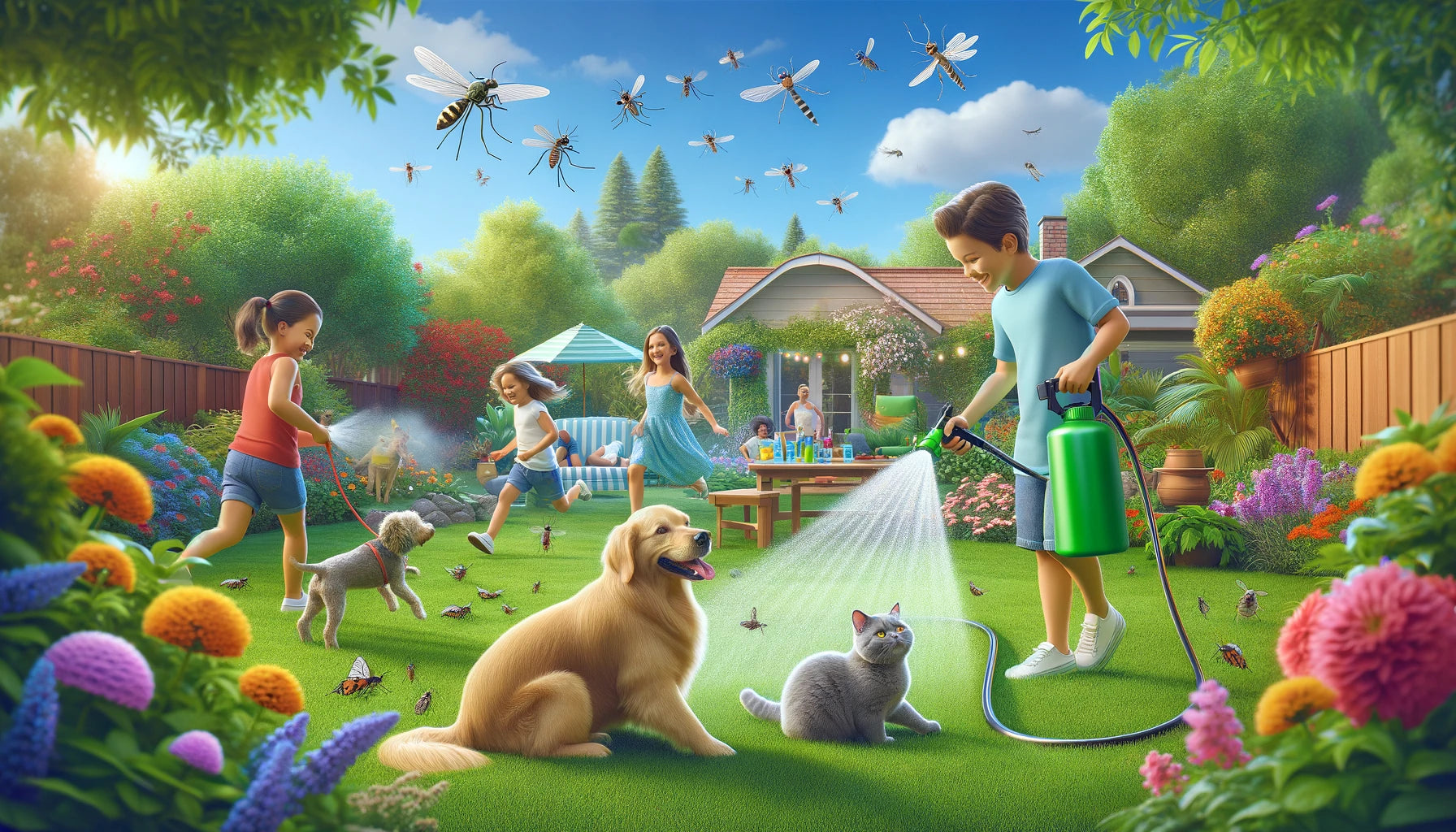 The Best Pet Safe Mosquito Yard Spray 2024 Self Control Pest